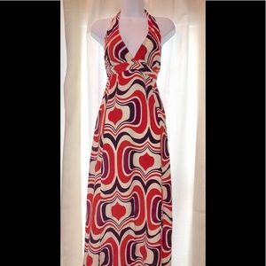 Forever 21 Halter Maxi Sundress, Sz L